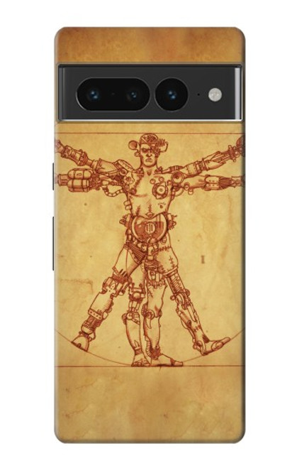 S1682 Steampunk Frankenstein Case For Google Pixel 7 Pro