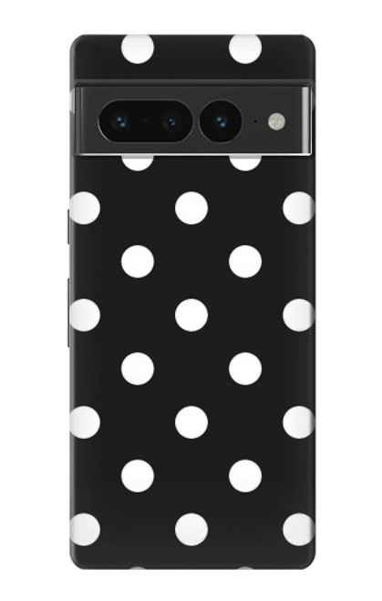 S2299 Black Polka Dots Case For Google Pixel 7 Pro