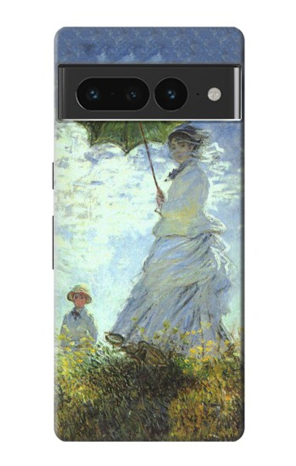 S2415 Claude Monet Woman with a Parasol Case For Google Pixel 7 Pro