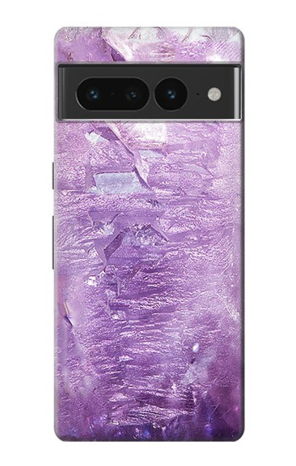 S2690 Amethyst Crystals Graphic Printed Case For Google Pixel 7 Pro