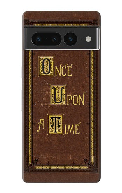 S2824 Once Upon a Time Book Cover Case For Google Pixel 7 Pro