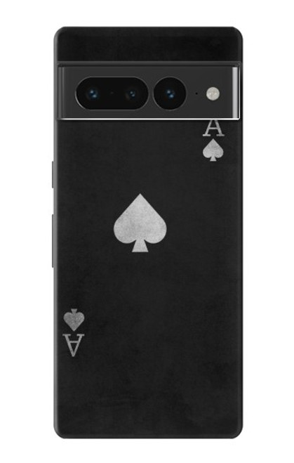 S3152 Black Ace of Spade Case For Google Pixel 7 Pro