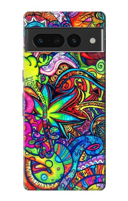 S3255 Colorful Art Pattern Case For Google Pixel 7 Pro
