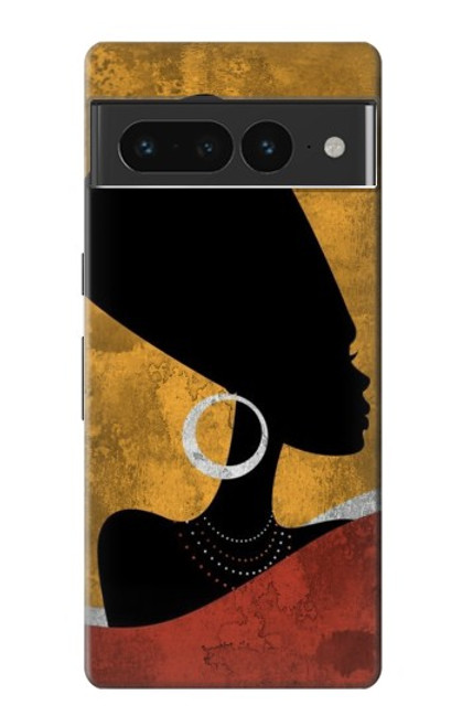 S3453 African Queen Nefertiti Silhouette Case For Google Pixel 7 Pro