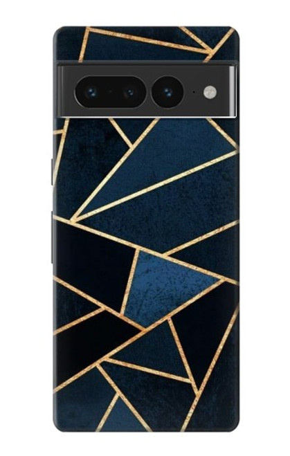 S3479 Navy Blue Graphic Art Case For Google Pixel 7 Pro