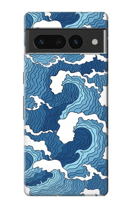 S3751 Wave Pattern Case For Google Pixel 7 Pro