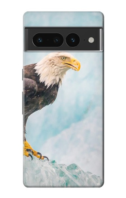 S3843 Bald Eagle On Ice Case For Google Pixel 7 Pro