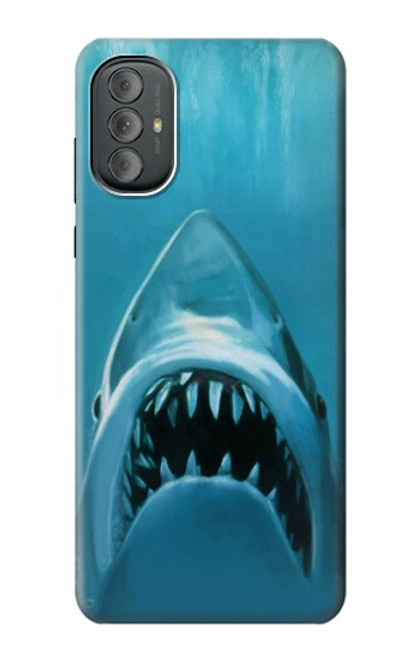 S0830 White Shark Case For Motorola Moto G Power 2022, G Play 2023
