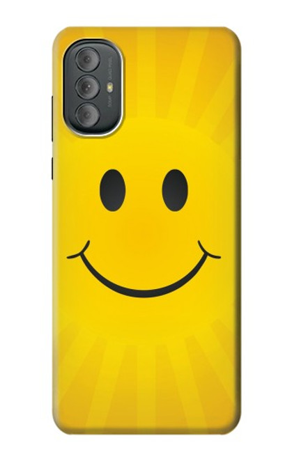 S1146 Yellow Sun Smile Case For Motorola Moto G Power 2022, G Play 2023
