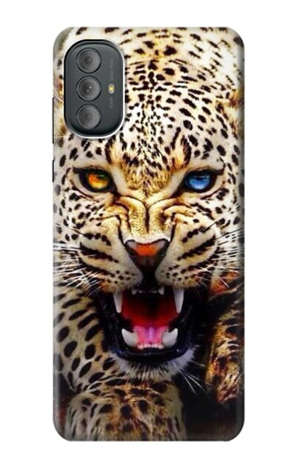 S1932 Blue Eyed Leopard Case For Motorola Moto G Power 2022, G Play 2023