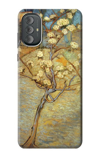 S1978 Van Gogh Letter Pear Tree Blossom Case For Motorola Moto G Power 2022, G Play 2023