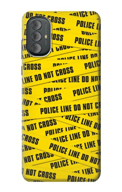 S2088 Police Line Do Not Cross Case For Motorola Moto G Power 2022, G Play 2023