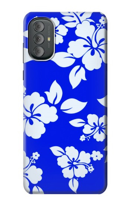 S2244 Hawaiian Hibiscus Blue Pattern Case For Motorola Moto G Power 2022, G Play 2023