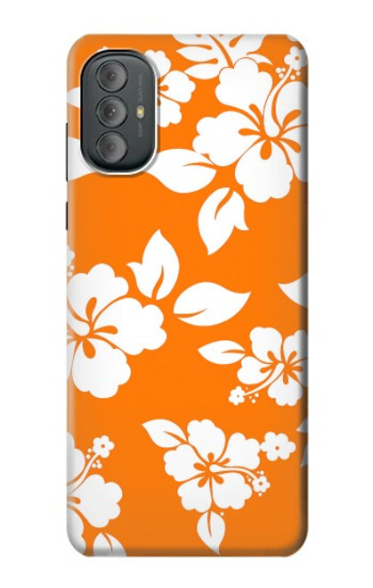 S2245 Hawaiian Hibiscus Orange Pattern Case For Motorola Moto G Power 2022, G Play 2023