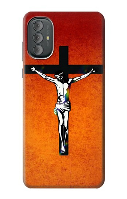 S2421 Jesus Christ On The Cross Case For Motorola Moto G Power 2022, G Play 2023