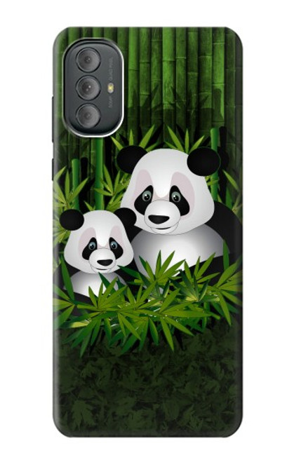S2441 Panda Family Bamboo Forest Case For Motorola Moto G Power 2022, G Play 2023