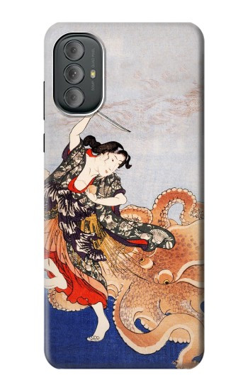 S2496 Japan Art Utagawa Kuniyoshi Tamatori Case For Motorola Moto G Power 2022, G Play 2023