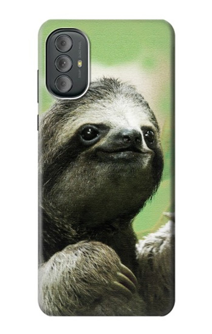 S2708 Smiling Sloth Case For Motorola Moto G Power 2022, G Play 2023