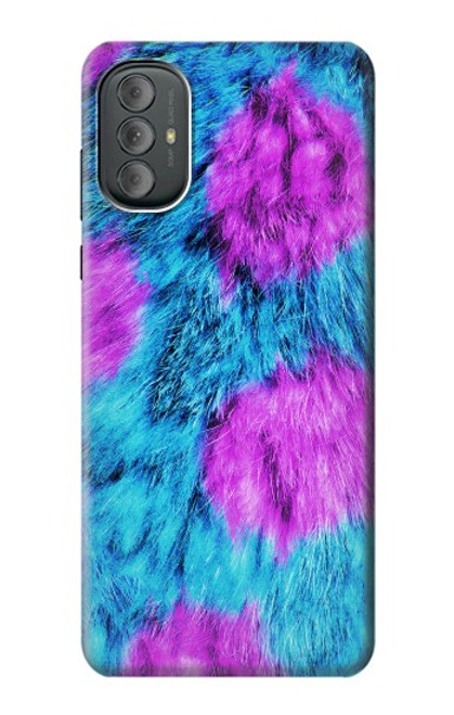 S2757 Monster Fur Skin Pattern Graphic Case For Motorola Moto G Power 2022, G Play 2023