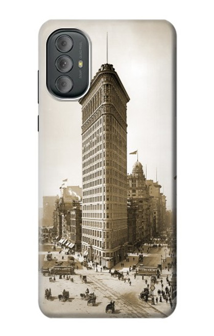 S3046 Old New York Flatiron Building Case For Motorola Moto G Power 2022, G Play 2023