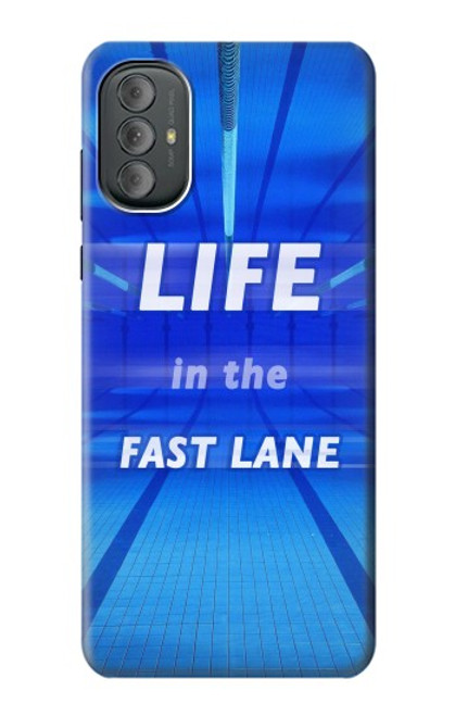 S3136 Life in the Fast Lane Swimming Pool Case For Motorola Moto G Power 2022, G Play 2023