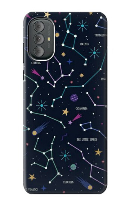 S3220 Star Map Zodiac Constellations Case For Motorola Moto G Power 2022, G Play 2023