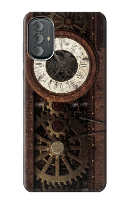 S3221 Steampunk Clock Gears Case For Motorola Moto G Power 2022, G Play 2023