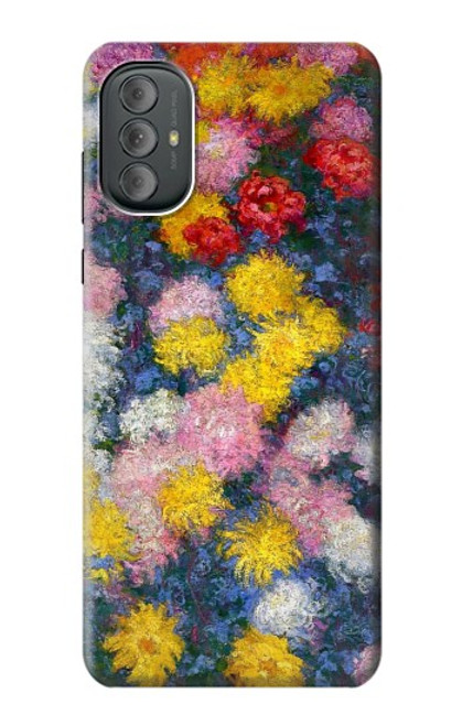 S3342 Claude Monet Chrysanthemums Case For Motorola Moto G Power 2022, G Play 2023