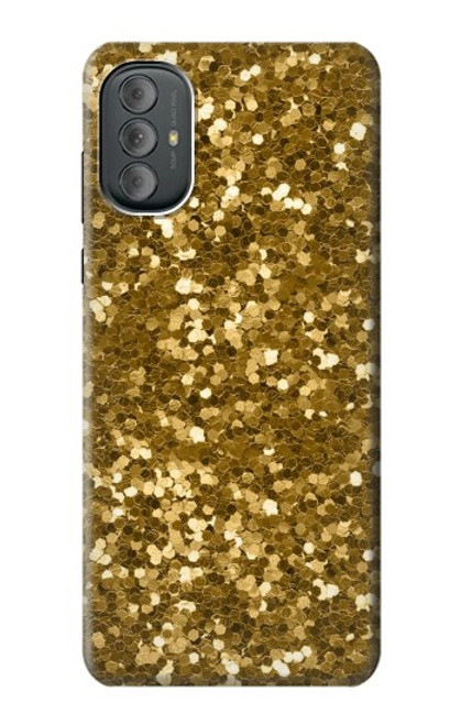 S3388 Gold Glitter Graphic Print Case For Motorola Moto G Power 2022, G Play 2023