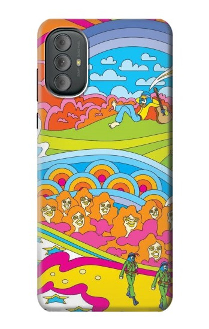 S3407 Hippie Art Case For Motorola Moto G Power 2022, G Play 2023