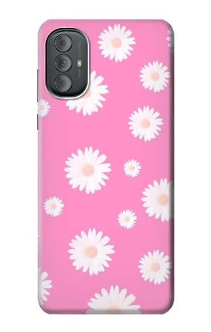 S3500 Pink Floral Pattern Case For Motorola Moto G Power 2022, G Play 2023