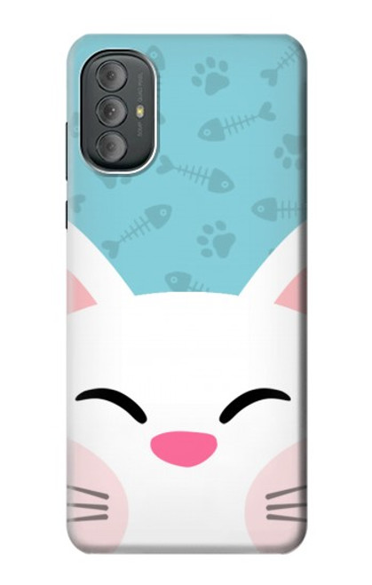 S3542 Cute Cat Cartoon Case For Motorola Moto G Power 2022, G Play 2023