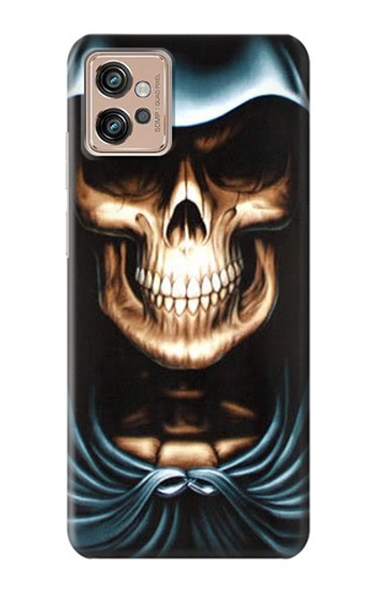 S0225 Skull Grim Reaper Case For Motorola Moto G32