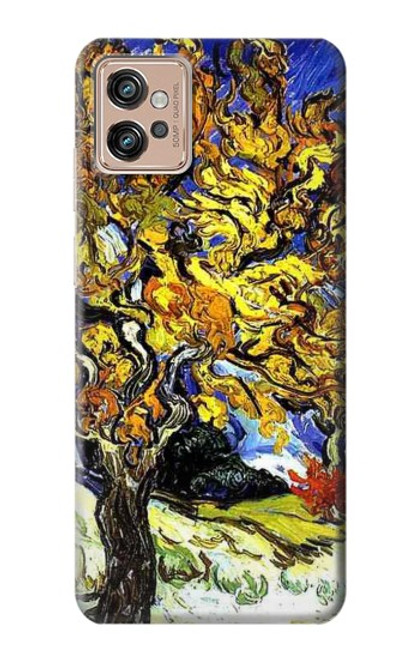 S0902 Mulberry Tree Van Gogh Case For Motorola Moto G32