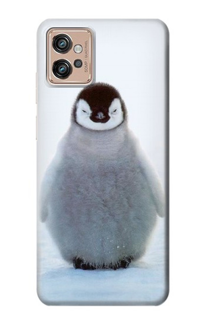 S1075 Penguin Ice Case For Motorola Moto G32