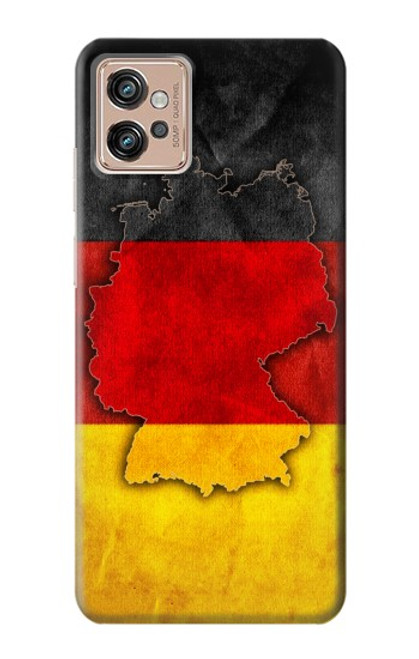 S2935 Germany Flag Map Case For Motorola Moto G32