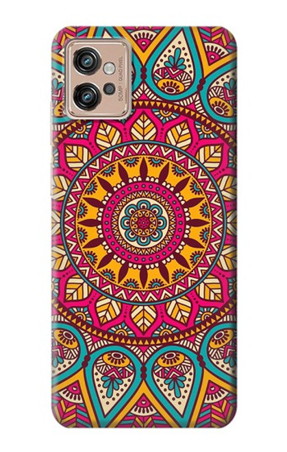 S3694 Hippie Art Pattern Case For Motorola Moto G32