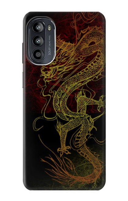 S0354 Chinese Dragon Case For Motorola Moto G52, G82 5G