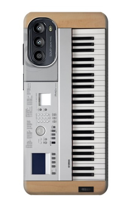 S0891 Keyboard Digital Piano Case For Motorola Moto G52, G82 5G