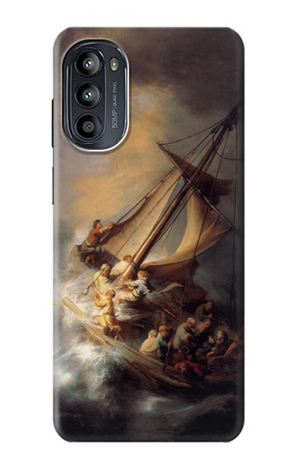 S1091 Rembrandt Christ in The Storm Case For Motorola Moto G52, G82 5G