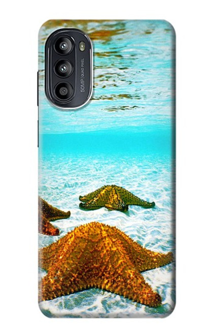 S1679 Starfish Sea Beach Case For Motorola Moto G52, G82 5G