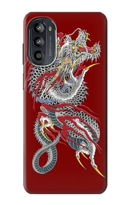 S2104 Yakuza Dragon Tattoo Case For Motorola Moto G52, G82 5G
