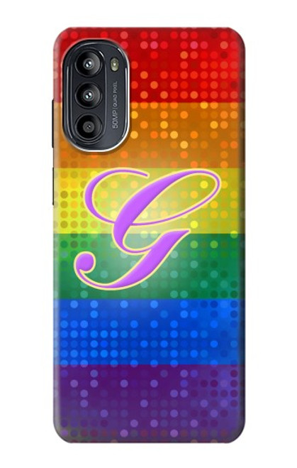 S2899 Rainbow LGBT Gay Pride Flag Case For Motorola Moto G52, G82 5G