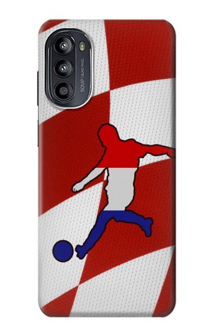 S2993 Croatia Football Soccer Case For Motorola Moto G52, G82 5G
