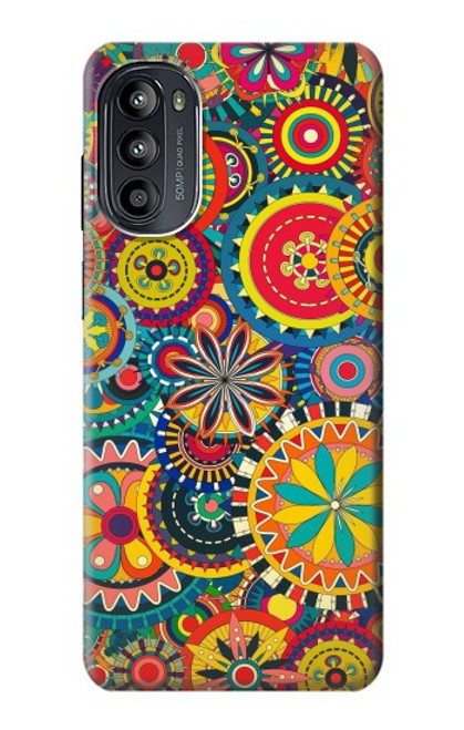 S3272 Colorful Pattern Case For Motorola Moto G52, G82 5G