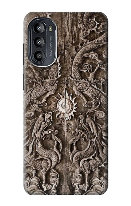 S3395 Dragon Door Case For Motorola Moto G52, G82 5G