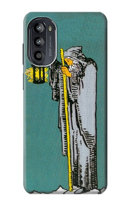 S3741 Tarot Card The Hermit Case For Motorola Moto G52, G82 5G