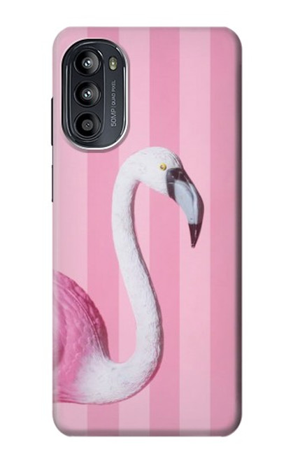 S3805 Flamingo Pink Pastel Case For Motorola Moto G52, G82 5G
