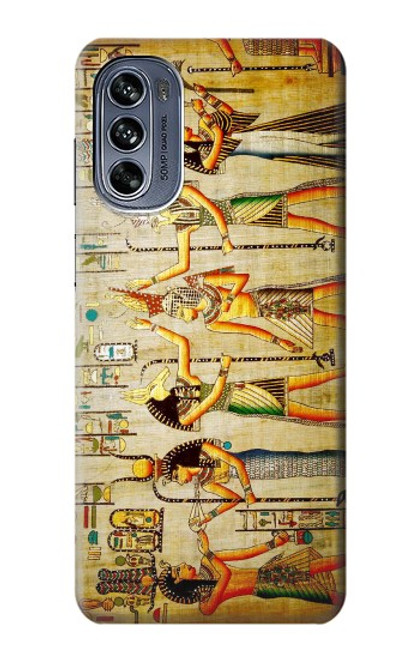 S0272 Egypt Wall Art Case For Motorola Moto G62 5G