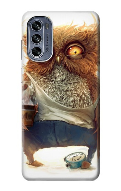 S1133 Wake up Owl Case For Motorola Moto G62 5G